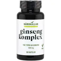 Närokällan Ginseng Komplex 60 kapslar