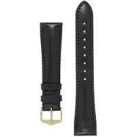 Hirsch Siena svart klockarmband 042 02 0 50 20mm