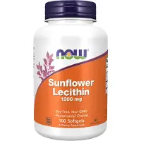 Now , Solros Lecitin, 1 200 mg, 100 Softgels