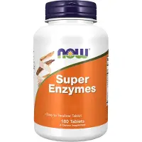 NOW,NOW Foods,NOW,NOW Foods , Super Enzymer, 180 Tabletter