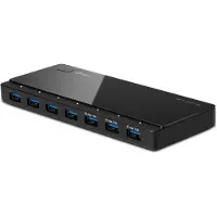 TP-LINK UH700 USB-hubb 7 Port USB-A USB 3.0 5 GBit/s Svart UH700