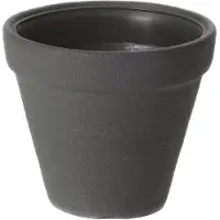 Prosperplast rund blomkruka CLASSIC DBC40-S433, antracit, 40x34 cm