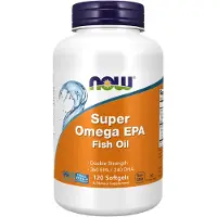 Now , Super Omega EPA Fiskolja, 120 Softgels