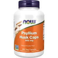 Now Psyllium Husk 500 mg