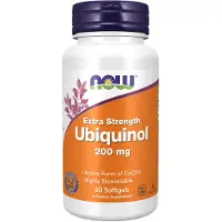 Now , Ubiquinol, 200 mg, 60 Myggor