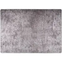vidaXL Matta tvättbar 120x180 cm grå halkfri