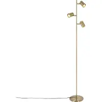 QAZQA Modern golvlampa brons 3-ljus - Jeana