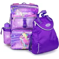 Jeva Skolväska - Nybörjare - Unicorn Friends - - One Size - Skolväska