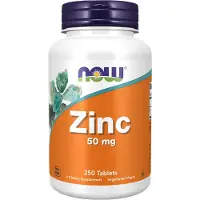 Now , Zink, 50 mg, 250 Tabletter