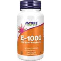 Now Vitamin E-1000 Blandade Tokoferoler