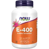 Now , E-400, 268 mg (400 IU), 250 Softgels