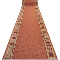 Rugsx Löpare anti-halk JENA röd 67cm 67x330 cm