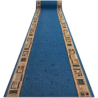 Rugsx Löpare anti-halk JENA blå 120cm 120x250 cm