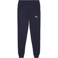 Puma Sportbyxa 'Team Goal' marinblå / vit