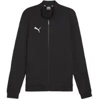Puma Outdoorjacka 'TeamGoal' svart / vit