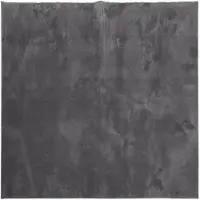 vidaXL Mjuk matta HUARTE med kort lugg tvättbar antracit 200x200 cm