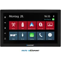 Blaupunkt Oslo 600 DAB Bilstereo Apple CarPlay, Android Auto, inkl. fjärrkontroll, inkl. DAB-antenn, Bluetooth
