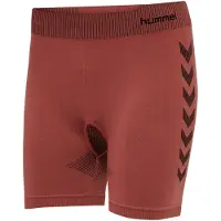 Hummel Funktionsbyxa 'First' roströd / svart