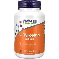 Now , L-Tyrosin, 500 mg, 120 Caps