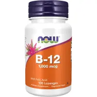 NOW,NOW Foods,NOW,NOW Foods , B-12, 1 000 mcg, 100 Löss