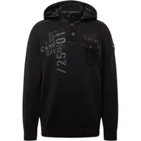 CAMP DAVID Tröja grafit / mörkgrå / mörkröd / svart