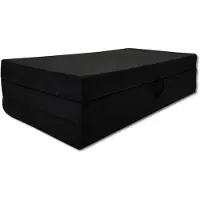 Viking Choice Vikbar madrass - Camping - 120 x 200 cm - Medelkomfort - Svart - 1 års garanti svart