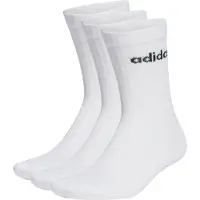 Adidas Strumpor - 3-pack - C Lin Crew - Vit/Svart - - 43/45 - Strumpor