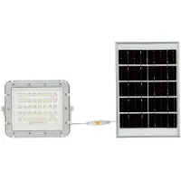 V-TAC VT-40W 7839 LED-flyktljus, solcellsmodul 6 W kallvit vit