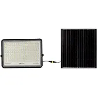V-TAC VT-240W 7829 LED Strålkastare, Solcellsmodul 30 W Kallvit Svart