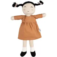 Sebra Docka - Tyg - 43 cm - Li - - One Size - Docka