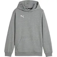 Puma Luvtröja teamGOAL Casuals - Grå Barn, storlek YXL/164 cm