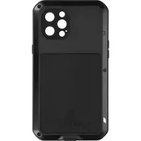 Love Mei Powerful iPhone 12/12 Pro Hybrid Skal - Svart