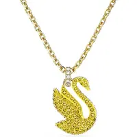 Swarovski Svan Falska Kristall Halsband Dam 5647553 Yellow|F|Box (Random Color) blue