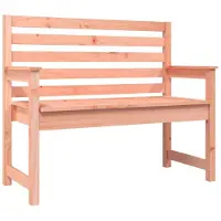vidaXL Trädgårdsbänk, 109X48X91,5 Cm, Massivt Douglasgran