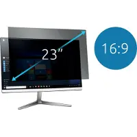 Kensington Privacy Screen Filter Skärmskyddsfilm Monitor 58,4 cm (23) Bild - Format: 16:9 626485