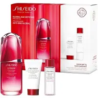 Shiseido SET (ULTIMUNE POWER INFUSING CONCENTRATE 50ML+ CLARIFYING CLEANSING FOAM 30ML+ TREATMENT SOFTENER 30ML)