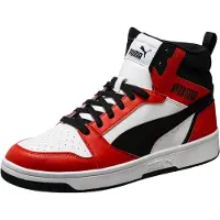 Puma Sneaker Rebound - White/Svart/Röd, storlek 37½