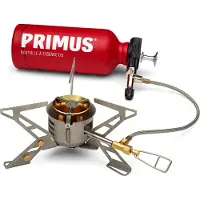 Primus OmniFuel II med bränsleflaska och fodral