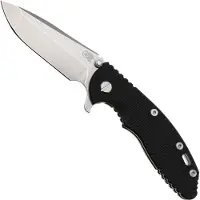 Rick Hinderer Knives Rick Hinderer XM-18 3.5" Spanto S45N, Stonewashed, Black G10, pocket knife