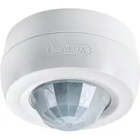 ESYLUX EB10430909 Takrörelsedetektor Utanpåliggande 360 ° Relä Vit IP40