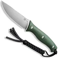 CIVIVI Stormridge C23041-2 Satin Nitro-V, Green Canvas Micarta, fixed knife
