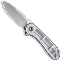 CIVIVI Elementum C907A-7 Satin D2, Polished Clear Lexan, pocket knife