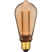 Enzo 2080082758 LED-lamp E27 3.5 W Varmvit (Ø x H) 64 mm x 142 mm dimbar 1 st