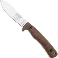 ESEE Ashley Emerson EE-AGK35V, S35VN Brown Micarta, hunting knife