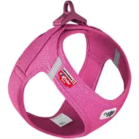 Curli Vest Sele Clasp Air-Mesh Fuchsia L