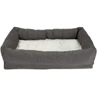 Dogman Classy Memory Foam Hundbädd Grå Xl 89cm