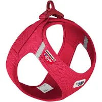 Curli Vest Harness Air-Mesh - Step in Red X-Small