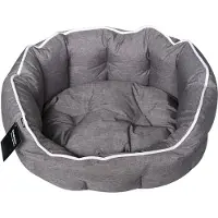 Dogman Buddy Hundbädd Oval Grå Xl 90cm