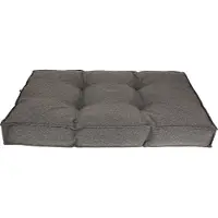 Dogman Classy Memory Foam Hunddyna Grå Xl 90cm