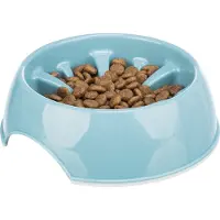 Trixie Slow Feeding plastskål för hund eller katt 1.4l